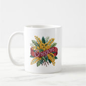 Mug Emblème des fleurs de l'État de l'Oregon (Gauche)