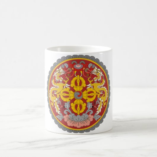 Mug emblème du Bhoutan (Centre)