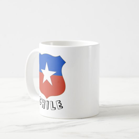 Mug Emblème du Chili (Devant gauche)
