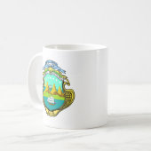 Mug emblème du Costa Rica (Devant gauche)