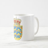 Mug emblème du Danemark (Devant droit)