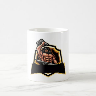 Mug Emblème du guerrier forgeron légendaire