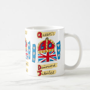 Mug Emblème du jubilé de diamant de la reine