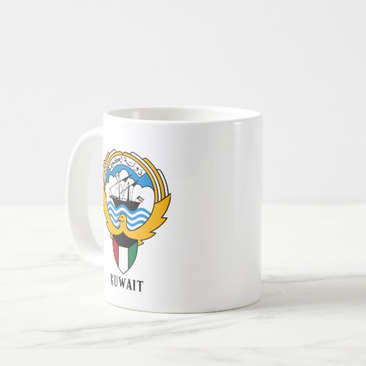 Mug Emblème du Koweït (Devant gauche)
