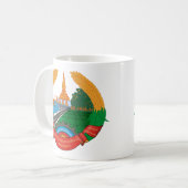Mug emblème du Laos (Devant gauche)