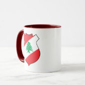 Mug emblème du liban (Devant gauche)