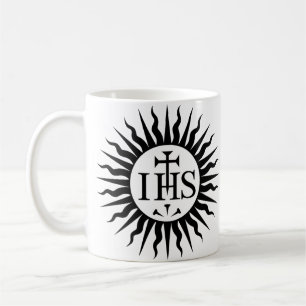 Mug Emblème du monogramme de la Compagnie de Jésus