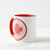 Mug Emblème du patrimoine canadien (Devant gauche)
