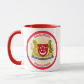Mug Emblème du patrimoine de Singapour (Gauche)