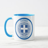 Mug Emblème du patrimoine grec (Gauche)