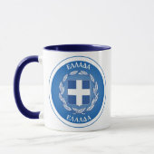 Mug Emblème du patrimoine grec (Gauche)