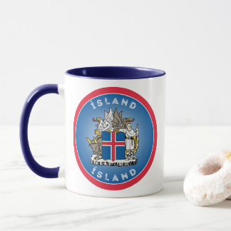 Mug Emblème du patrimoine islandais