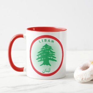 Mug Emblème du patrimoine libanais