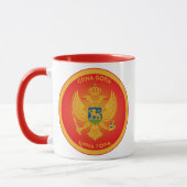 Mug Emblème du patrimoine monténégrin (Gauche)