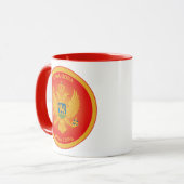 Mug Emblème du patrimoine monténégrin (Devant gauche)