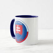 Mug Emblème du patrimoine slovaque (Devant gauche)