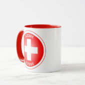 Mug Emblème du patrimoine suisse (Devant gauche)