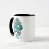 Mug Emblème hachuré SLYTHERIN™ (Devant gauche)