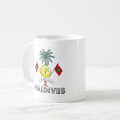 Mug Emblème maldivien (Devant gauche)