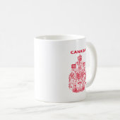 Mug emblème national du Canada (Devant droit)