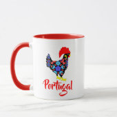 Mug Emblème national portugais de Barcelone (Gauche)
