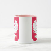 Mug Emblème polonais - Bouclier polonais - Herbe Polsk (Centre)