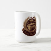 Mug "Emblème principal de pain de banane - Amoureux de (Devant droit)