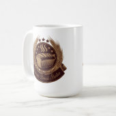 Mug "Emblème principal de pain de banane - Amoureux de (Devant gauche)
