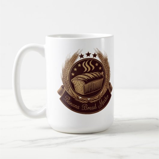 Mug "Emblème principal de pain de banane - Amoureux de (Gauche)