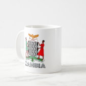 Mug Emblème zambien (Devant gauche)