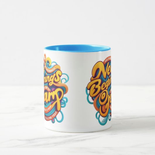 Mug “Embrace your big dreams with every sip. New begin (Centre)