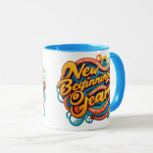 Mug “Embrace your big dreams with every sip. New begin (Devant droit)