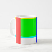 Mug Embrassage coloré (Devant gauche)