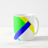 Mug Embrassage coloré (Devant droit)