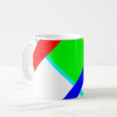 Mug Embrassage coloré (Devant gauche)