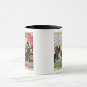 Mug Embrassant des mains, éditées 1827 (litho de (Centre)