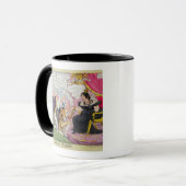 Mug Embrassant des mains, éditées 1827 (litho de (Devant gauche)