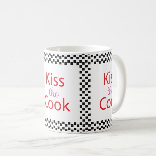 Mug Embrasse Le Cuisinier (Devant droit)