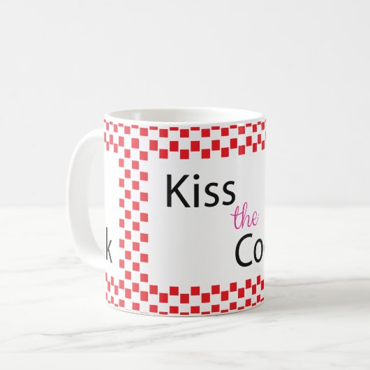 Mug Embrasse Le Cuisinier (Devant gauche)