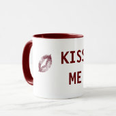Mug Embrasse-moi (Devant gauche)