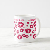 Mug Embrasse-Moi Beaucoup (Devant droit)