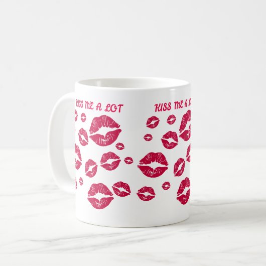 Mug Embrasse-Moi Beaucoup (Devant gauche)
