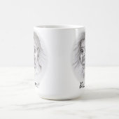 Mug Embrasse-moi ! - Bleistiftzeichnung (Centre)