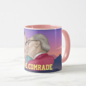 Mug Embrasse-moi camarade - Honecker embrassant Brejne (Devant droit)