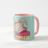 Mug Embrasse-moi camarade - Honecker embrassant Brejne (Devant droit)