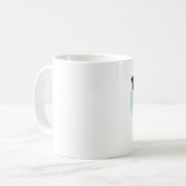 Mug Embrasse-moi c'est mon 50e anniversaire (Devant gauche)