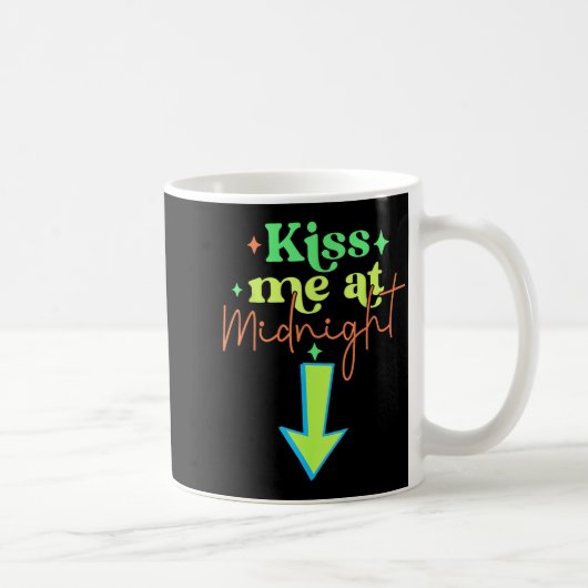 Mug Embrasse-moi drôles de couples de minuit  (Droite)