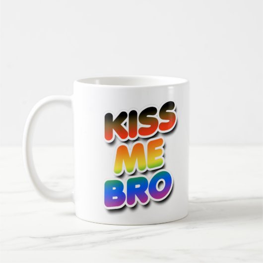 Mug Embrasse-Moi Frère (Gauche)