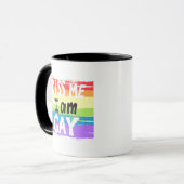 Mug Embrasse-moi je suis gay (Devant gauche)