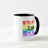 Mug Embrasse-moi je suis gay (Devant droit)